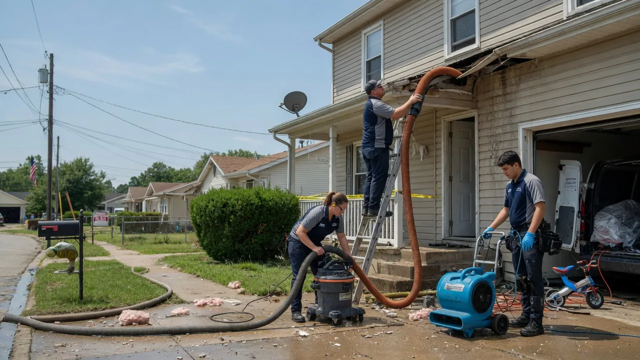 Water Damage Restoration in Dennison, IL near me
